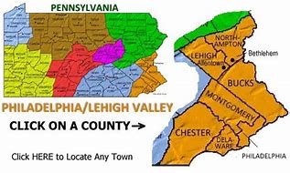 Image result for Lehigh Valley Counties