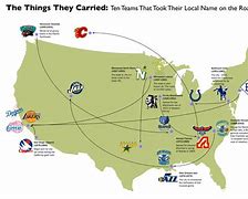 Image result for Map of NBA Teams NBA Imperialism All Teams
