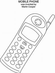 Image result for Telephone Coloring Page