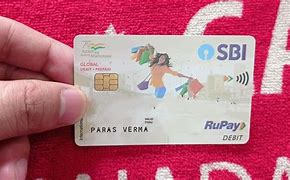 Image result for SBI RuPay Debit Card