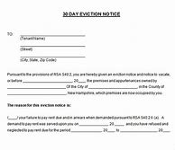 Image result for 30 Day Eviction Notice Template