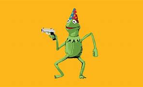 Image result for Green Frog with AK Meme