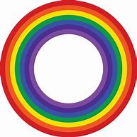 Image result for Rainbow Circle Border