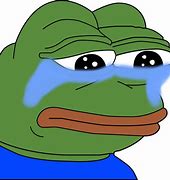 Image result for Pepe the Frog PNG Cry