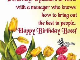Image result for Happy Birthday Boss Message