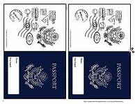 Image result for Around the World Passport Template