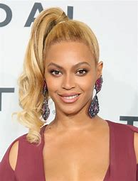Image result for Beyoncé High Ponytail