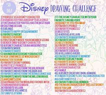 Image result for Disney Drawing Challenge