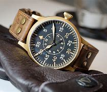 Image result for Leather Pilot Watch Strap