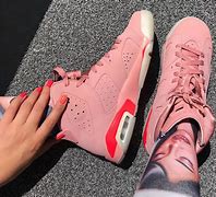 Image result for Air Jordan 6 Pink