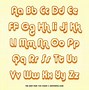 Image result for Retro 70s Font Alphabet