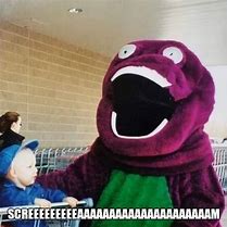 Image result for Cursed Barney Memes