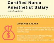 Image result for Nurse Anesthesia Salary