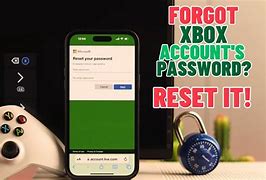 Image result for Xbox360 Forgot Password
