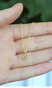 Image result for Rose Gold Initial Necklace