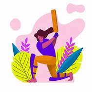 Image result for Cute Female Cartoon Cricket