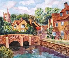 Image result for English Village Paintings