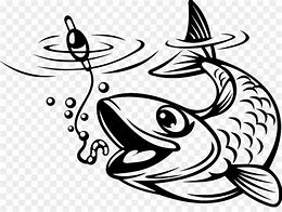 Image result for Cartoon Fish and Hook