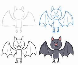 Image result for Bat Drawing Collage