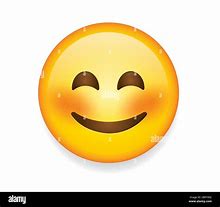 Image result for Blush Face Emoji