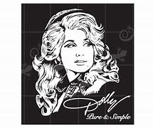 Image result for Working 9 to 5 Dolly SVG Black and White