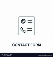 Image result for Contact Form Icon