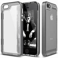 Image result for Black iPhone SE in Clear Plastic Case