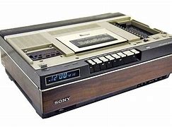Image result for Sony Black Machine VCR