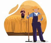 Image result for Farmer in Field Drawing