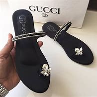 Image result for Gucci Flip Flops with Bee