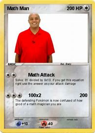 Image result for XtraMath Dude Pokemon Card