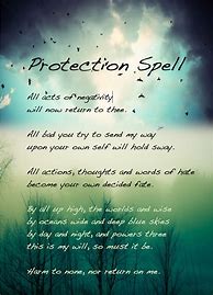 Image result for Print Out a Protection Spell