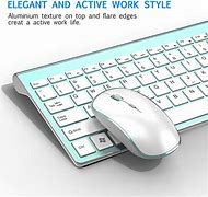 Image result for Wireless Keyboard and Mouse On Table