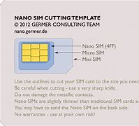 Image result for Cut Nano Sim Card