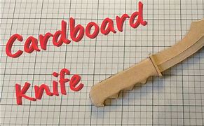 Image result for DIY Cardboard Knife Templates