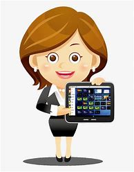 Image result for Teacher with Tablet Clip Art