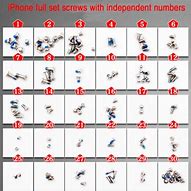 Image result for iPhone X Screw Size Chart