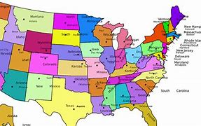 Image result for Detailed Map of Us States