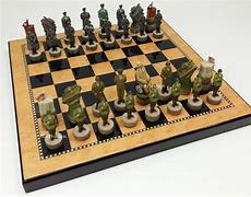 Image result for World War Chess Set