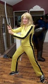 Image result for Uma Thurman Kill Bill Costume