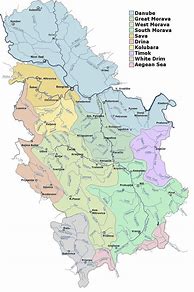 Image result for Mapa Srbije SA Rekama