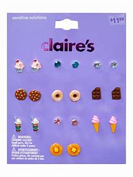 Image result for Claire's Earrings for Girls