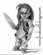 Image result for Chucky Sketch