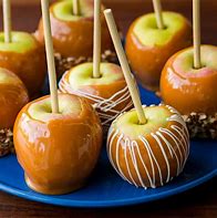 Image result for Caramel Apple with Nuts