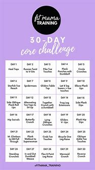 Image result for 30-Day Challenge Indoor Core