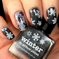 Image result for Nails Winter Colors Light