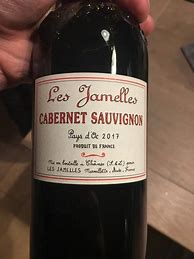 Billedresultat for Jamelles Cabernet Sauvignon Vin Pays d'Oc