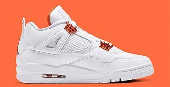 Image result for Jordan 4S Orange and Black