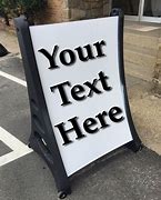 Image result for Sidewalk Signs for Businesses