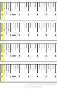Image result for Quarter Inch On a Ruler